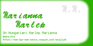 marianna marlep business card